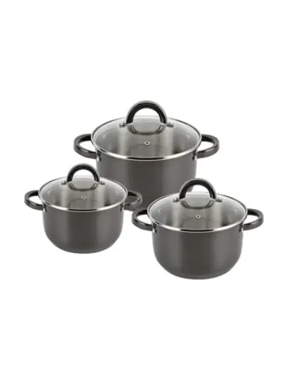 Набор кастрюль с PVD-покрытием