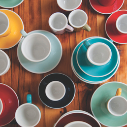 Кофейная пара Loveramics C088-45BRE/C088-46BRE