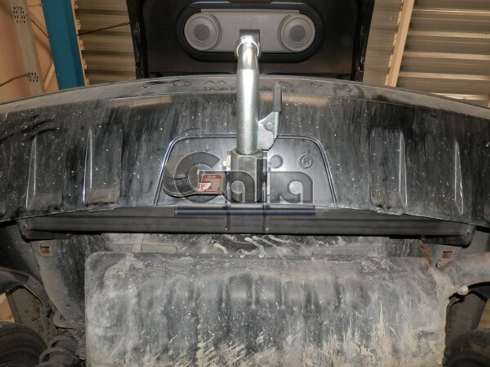Фаркоп оцинкованный Galia J012A для Jeep Compass MK 2006-2011, Jeep Liberty 2006-2011(паспорт и сертификат в комплекте)(без электрики)