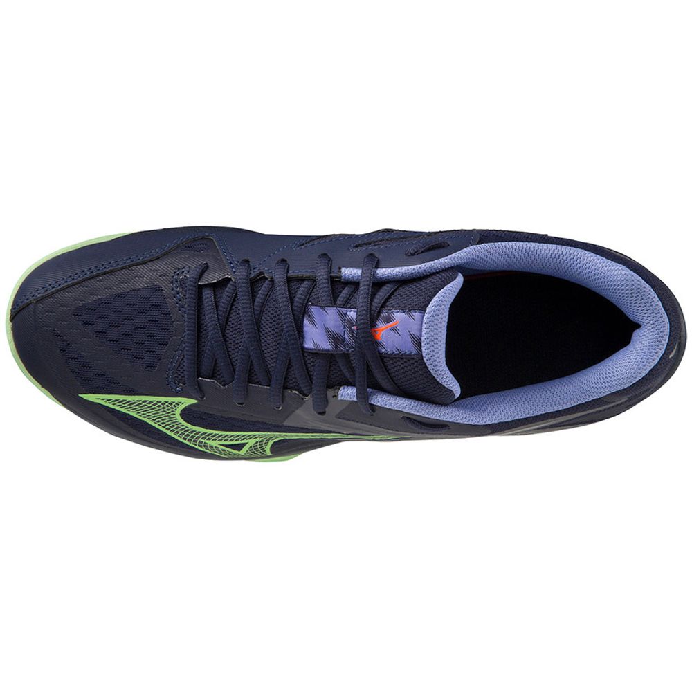 Кроссовки волейбольные мужские MIZUNO Thunder Blade Z V1GA237011, р.UK11,5 (рос.45,5), т.синий