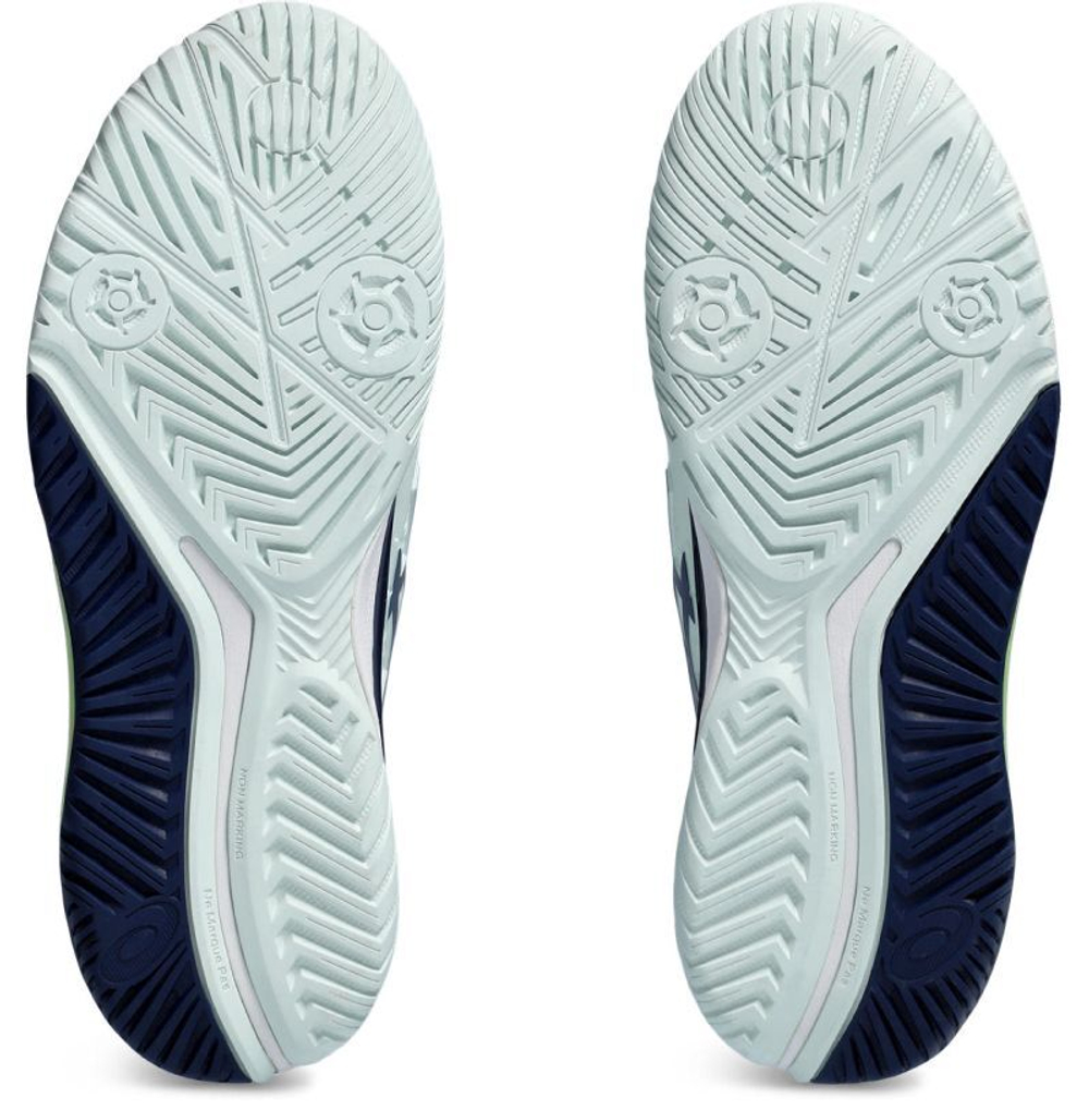 Женские теннисные кроссовки Asics Gel-Resolution 9 - pale mint/blue expanse