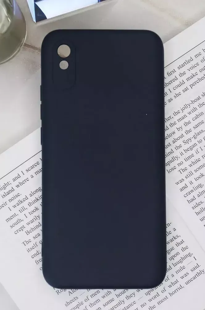 Накладка Xiaomi Redmi 9A силикон Black