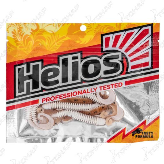 Твистер Credo Long Body 2,95'/7,5 см Rusty & White 12шт. (HS-9-005) Helios