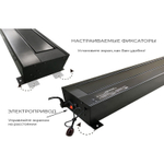 Экран для проектора 133'' S'OK, 296x165 см, 4K, напольный с электроприводом, Nanometallic, белый