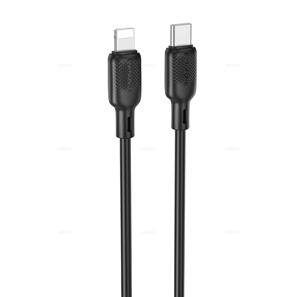 Кабель Type-C на Lightning 27W Borofone BX113 3m (black)