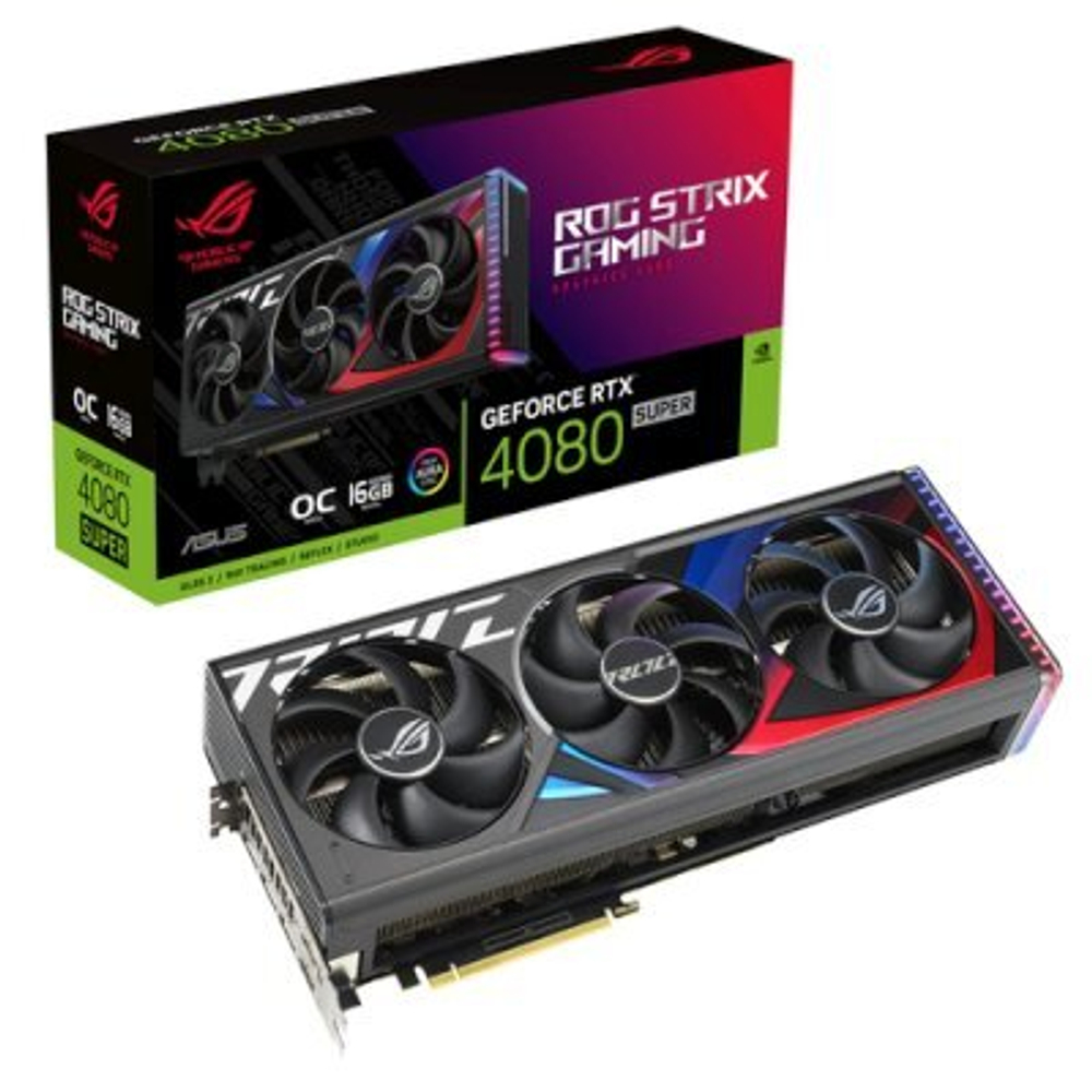 Видеокарта ASUS nVidia GeForce RTX 4080 Super 16Gb ROG-STRIX-RTX4080S-O16G-GAMING