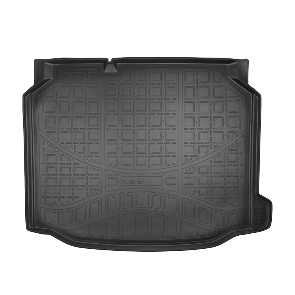 Коврик в багажник Norplast/Unidec для Seat Leon в кузове 5F1 HB (2012-) Черный,5 дверей, полиуретан, арт.NPA00-T80-360