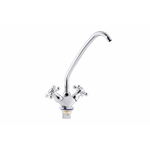 Смеситель для кухни 1/2 кер ПРОФСАН ПСМ-117-89 "СТАНДАРТ-Б" выс.пов.излив, б/подв, п/гайку ХРОМ