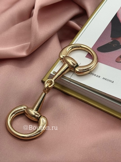 Декоративная цепочка Гучч. золотистая 8 см