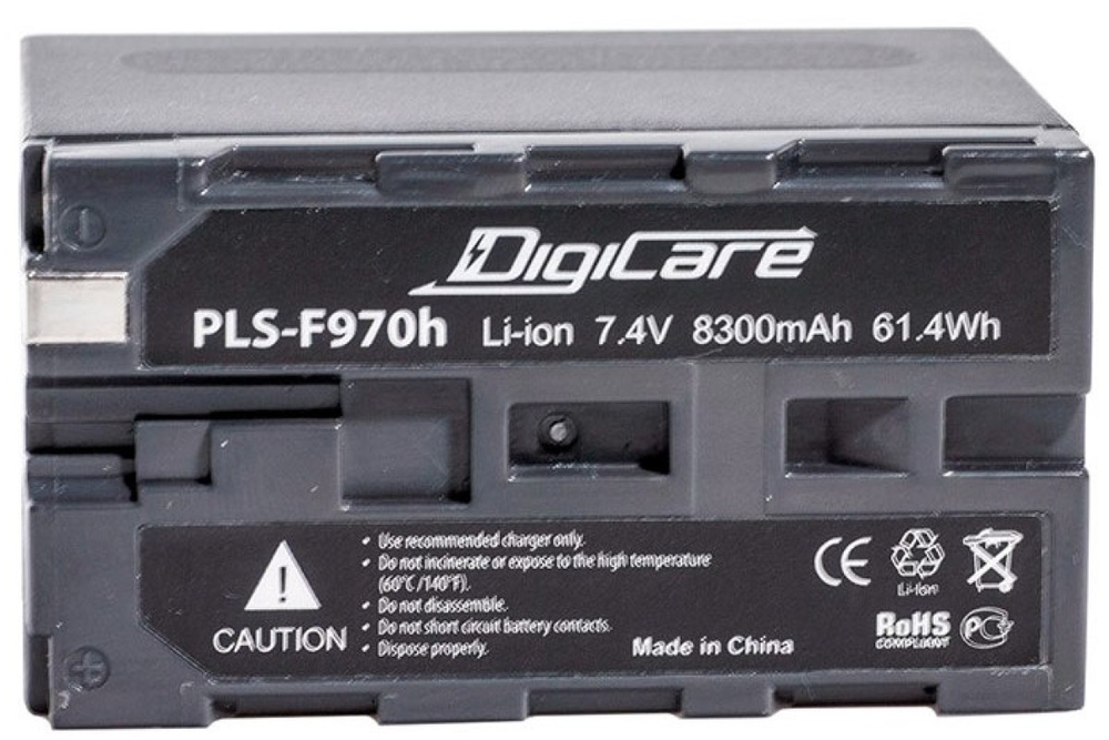 Аккумулятор Digicare PLS-F970H/NP-F970 8300mAh для видеосвета