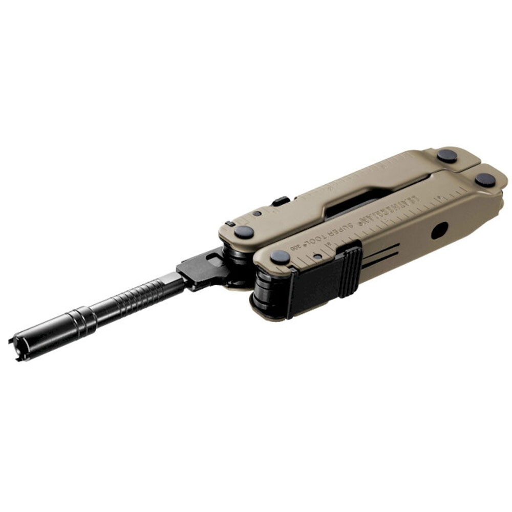 Мультитул Leatherman SuperTool 300 M, 18 функций, коричневый, нейлоновый чехол