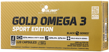 OLIMP Gold Omega 3 Sport Edition ( 120 капс ) , Омега 3