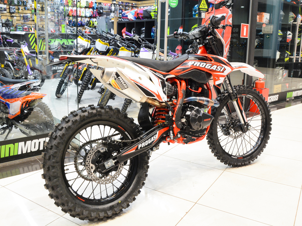 Мотоцикл эндуро PROGASI SUPER MAX 300 PRO Red/White 21/18