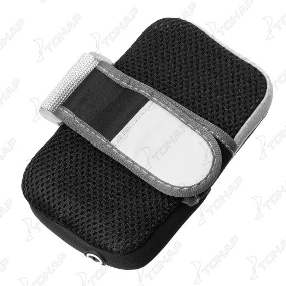 Влагозащитный чехол-сумка на руку для телефона черный (PR-301-B) PR