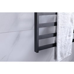 Полотенцесушитель N-333B Matt Black (580х350x130)