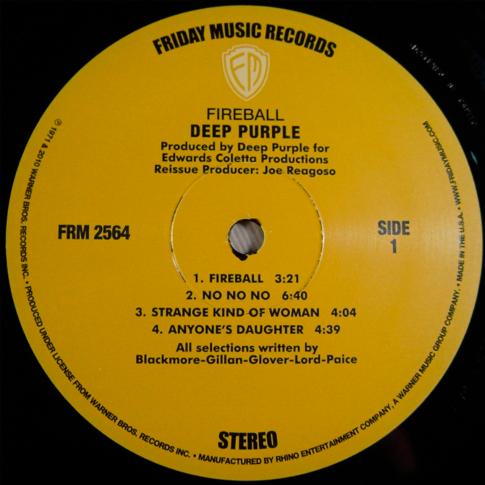 Deep Purple / Fireball (LP)