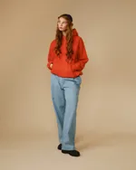 Худи Called a Garment  Wrap Женский оранжевый неон