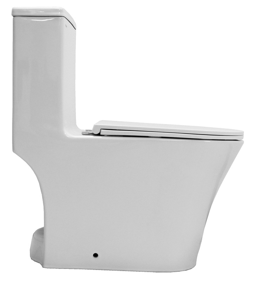 Унитаз-моноблок Azario Vally 690х360х760 напольный, слив "Торнадо", в комплекте с быстросъемным и сиденьем микролифт (AZ-80687)