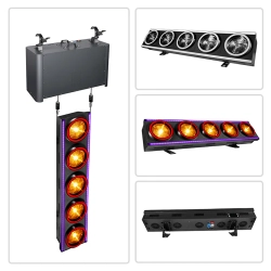 Kinetic Beam Light 97 см — кинетический лучевой светильник с одной лебёдкой 1400 Вт