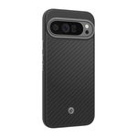 Арамидный чехол Spigen Enzo Aramid для Google Pixel 9 Pro XL Гибридный чехол из арамидного волокна Aerocore с повышенным уровнем защиты при падении. Made for Google
