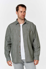 Сорочка мужская ZEER длинный рукав, хлопок 97% артикул 55841 01