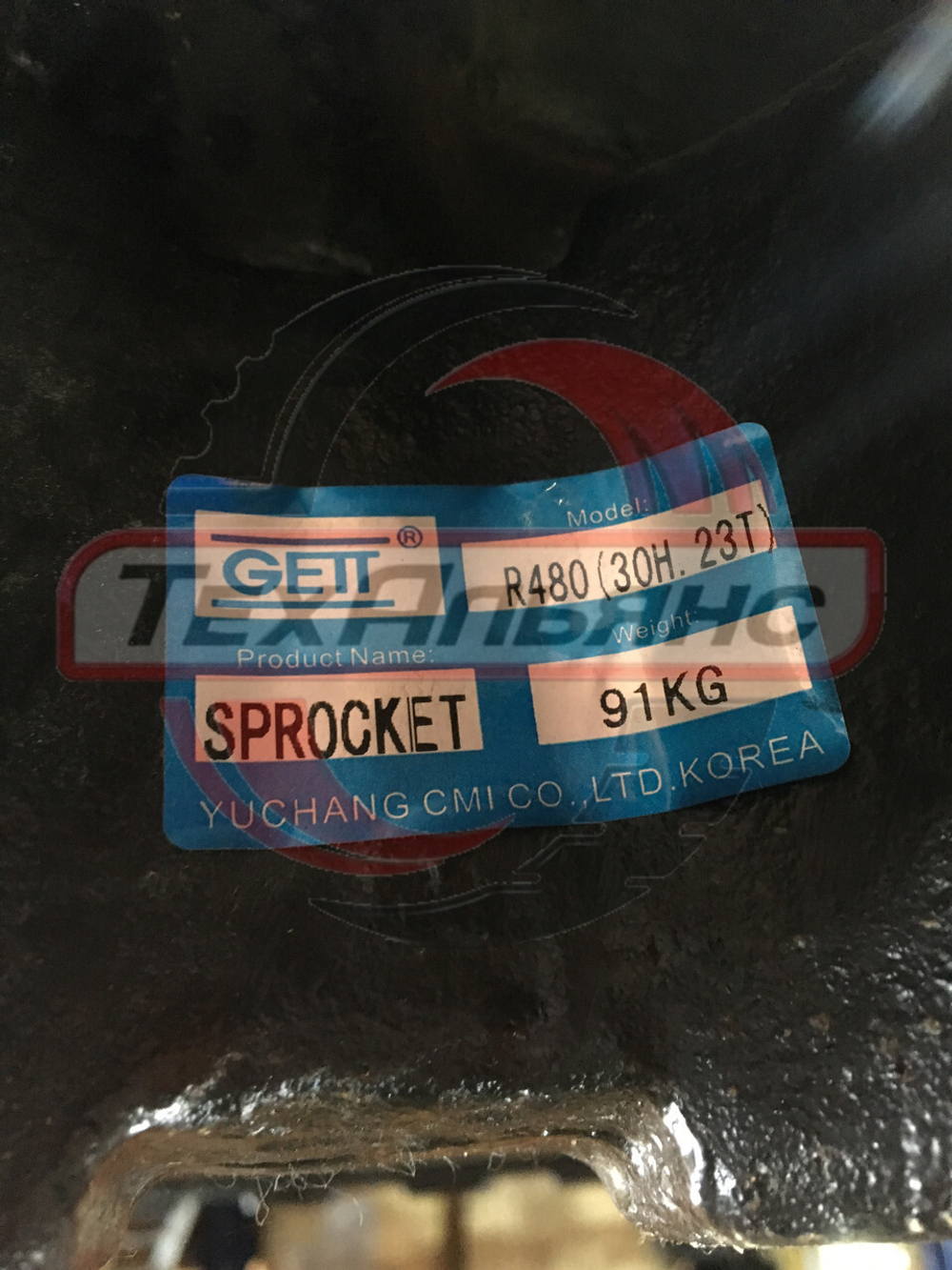 Звёздочка 81QB-10011 GETT Hyundai 30 отверстий 23 зуба