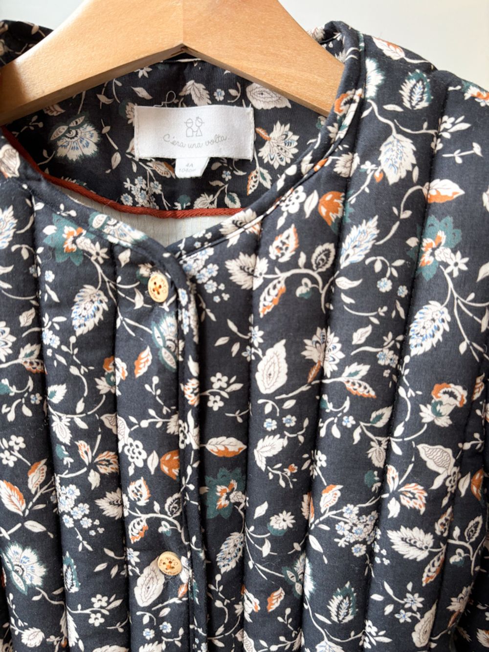 Текстильная стеганая куртка C'era una Volta, 104