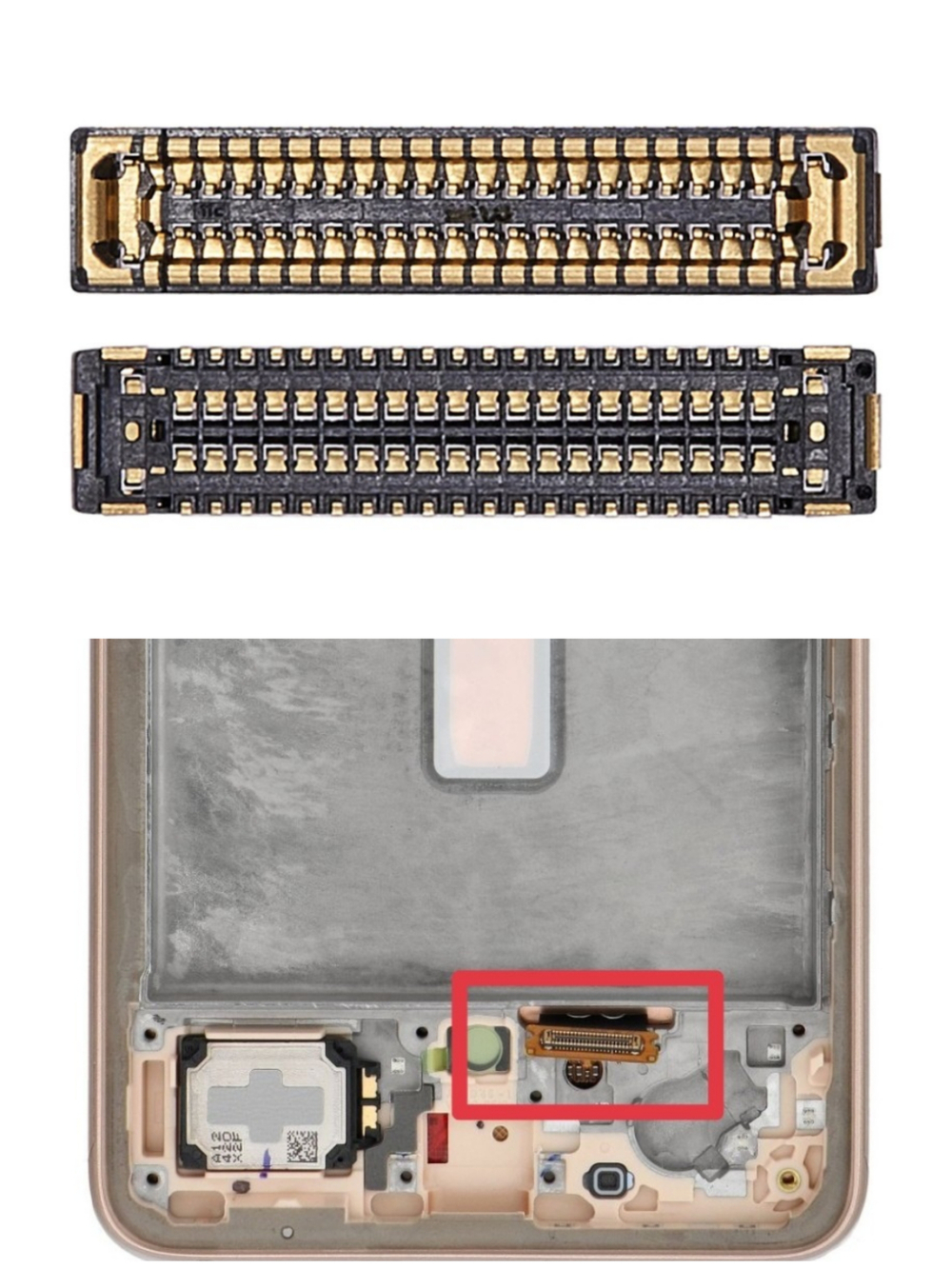 Samsung Galaxy A33 5G (SM-A336)
- FPC коннектор дисплея (на шлейфе)