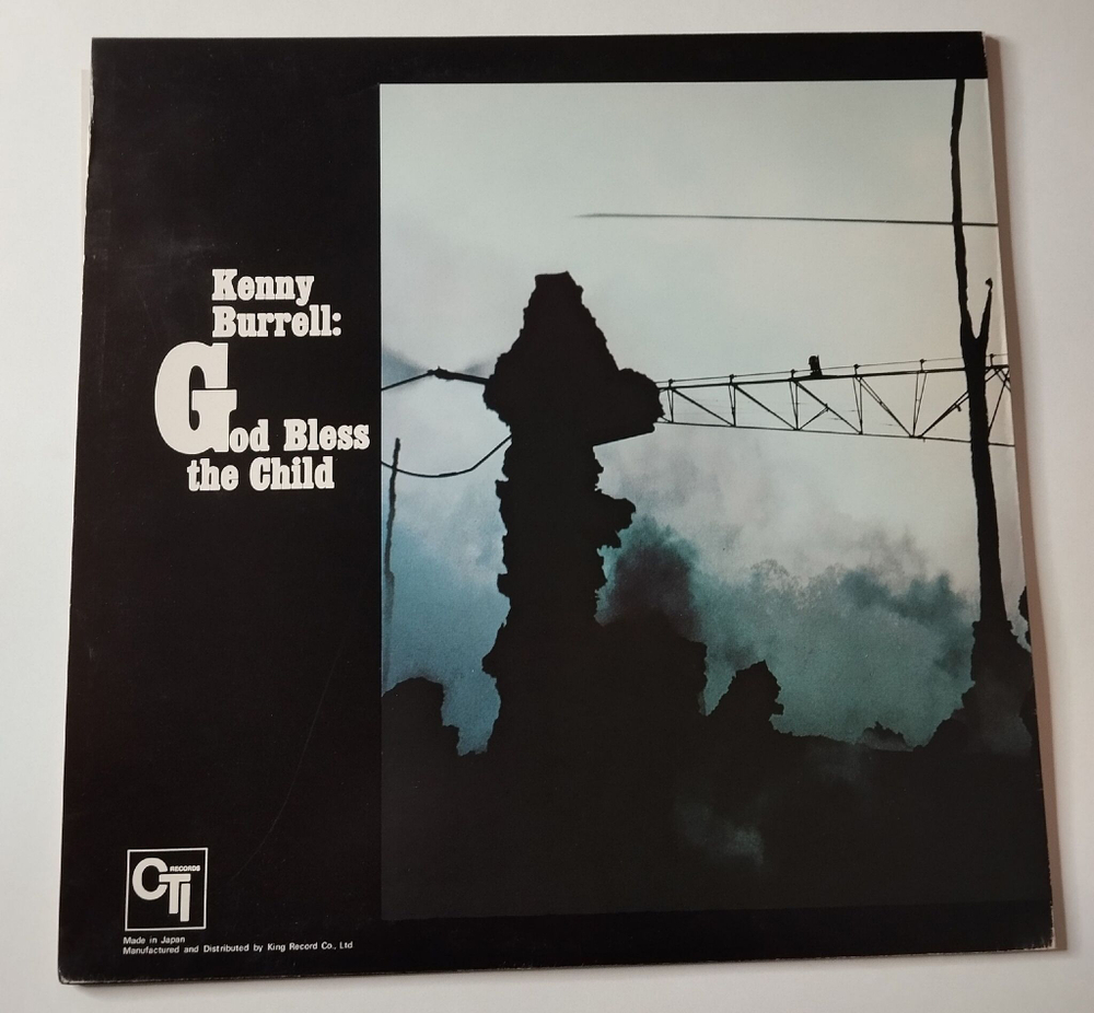 Винтажная виниловая пластинка LP Kenny Burrell God Bless The Child (Japan 1978) (No Obi) Be Yourself