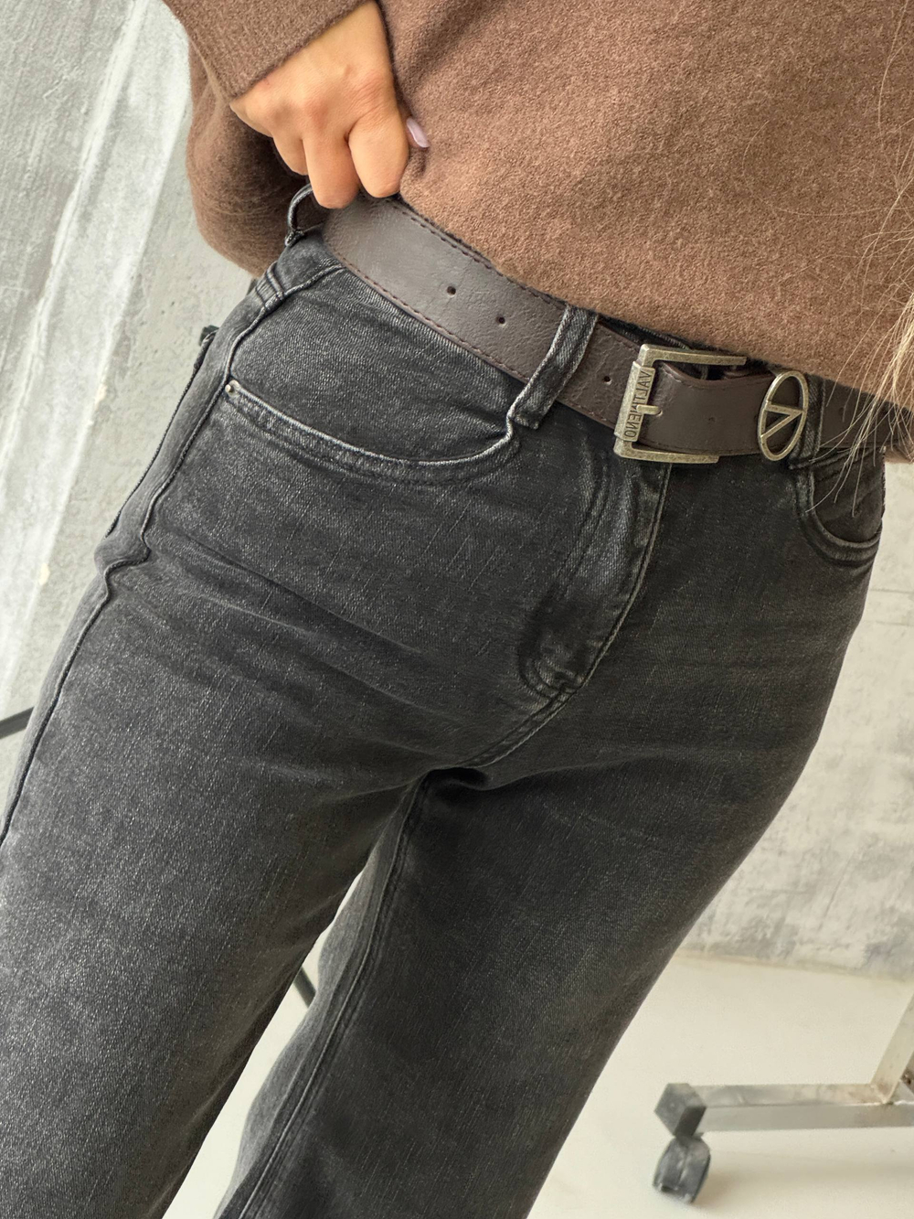 Брюки джинсовые жен. 73277-1 сер.