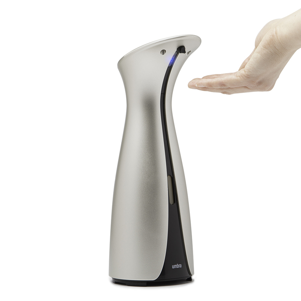 Диспенсер для мыла сенсорный Umbra Otto 255мл никель