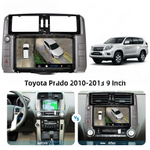 установочный комплект TOYOTA LC PRADO 150 рамка + проводка KB-SF-9613-3 (для высоких комплектаций с круговым обзором)