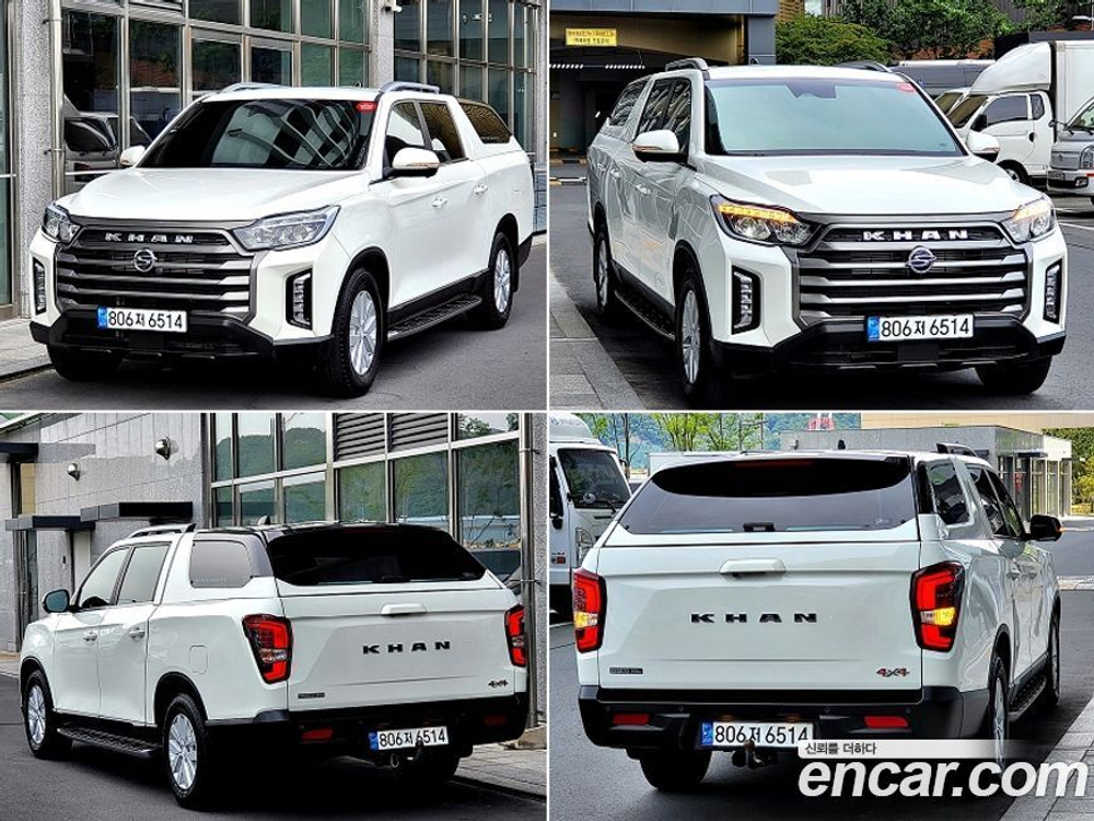 KG Mobility (Ssangyong) The New Rexton Sports KHAN Дизель 2.2 4WD (11.2022)