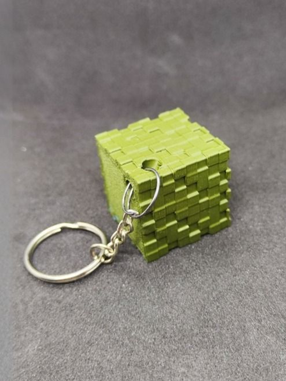 брелок из вселенной minecraft slime