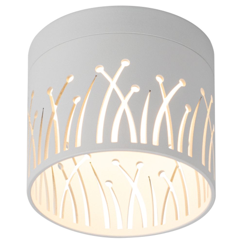 Светильник настенно-потолочный спот ЭРА OL54 WH под лампу GX53 белый IP20 | Накладные светильники