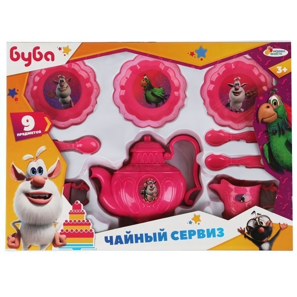 Набор посуды в коробке "Буба" (Играем вместе)