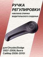 Ручка регулировки спинки сиденья Volga Siber водительская (левая)