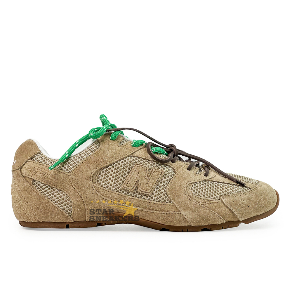 NEW BALANCE x MIU MIU 530 SL Light Brown Net