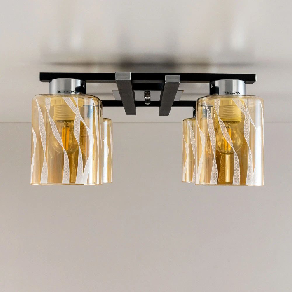 Citilux Сафари CL145241 Люстра потолочная