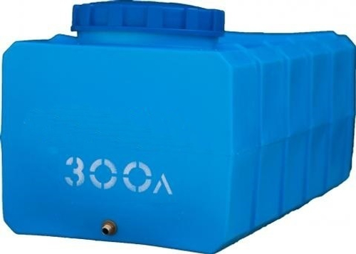 Ёмкость пластиковая пищевая АКПОЛ 300 л. прямоугольная (115x59x56см;12кг;синий) - арт.555006