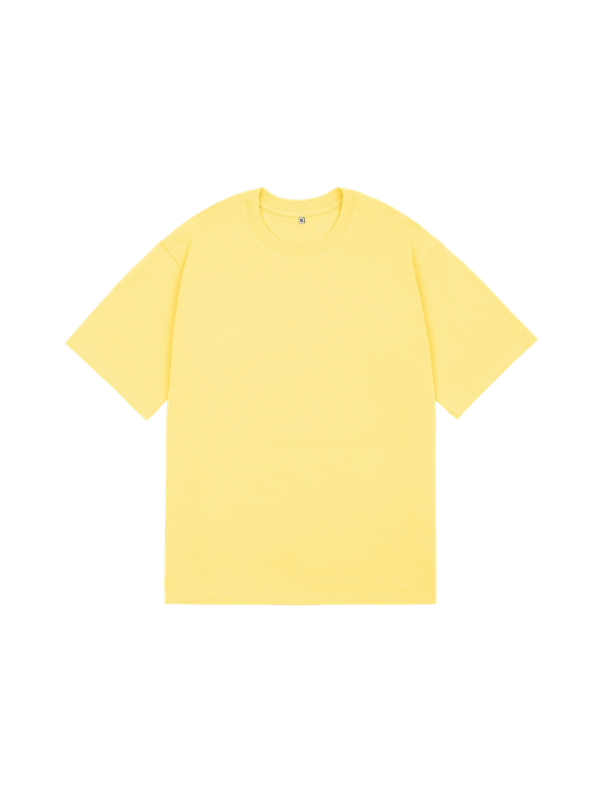 Футболка оверсайз (желтый) 230 г