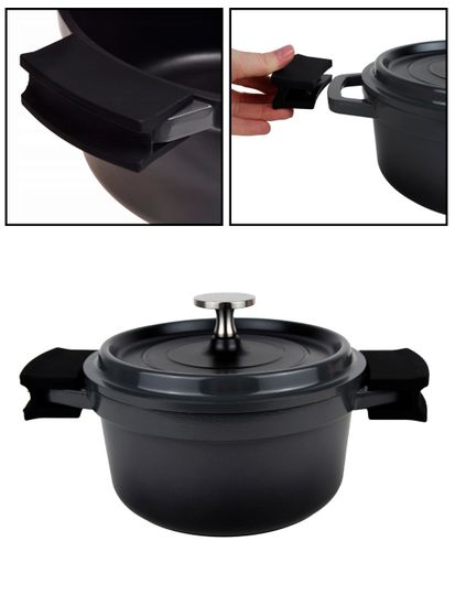 Кастрюля 1,5 л. Kamille KM 4455 серия FRANCE из литого алюминия с антипригарным покрытием