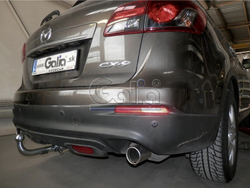 Фаркоп оцинкованный Galia M133A для Mazda CX-9 2006-2012, 2012-2017(паспорт и сертификат в комплекте)(без электрики)