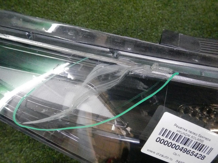 Битая Фара правая Hyundai Solaris 2 (2020-н.в.) галоген