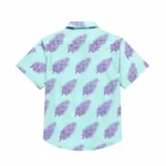 Рубашка YMKASHIX California Flower Голубая