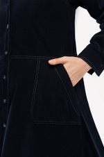 51697 Платье женское (темно-синий)