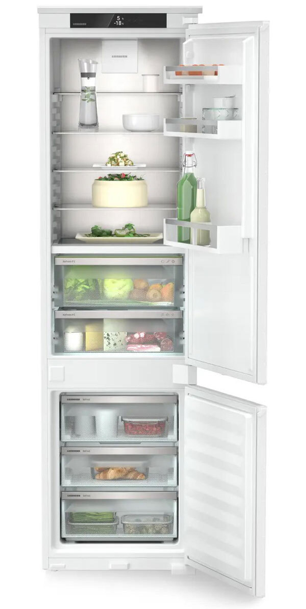 Встраиваемый двухкамерный холодильник Liebherr ICBNSd 5623-20 001 BioFresh NoFrost XL