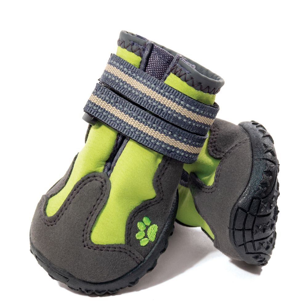 Ботинки для собак Triol M, зеленые 55х50х45 мм (уп. 4шт)