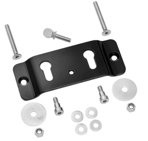 92900002 Пластина крепления к раме изготавливается из стали методом штамповки с дальнейшей механической обраб