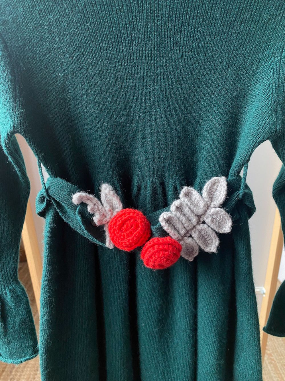 Шерстяное платье  Il Gufo, 98